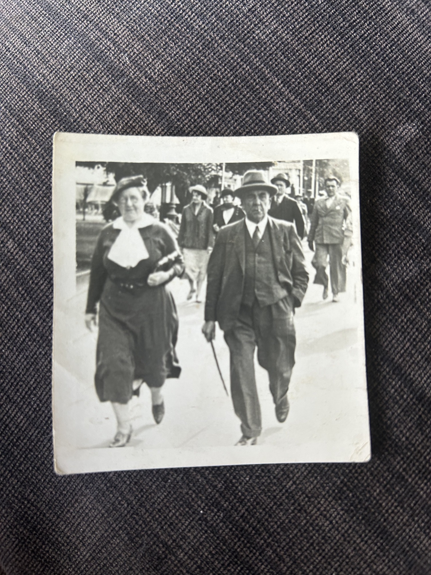 Historic family photograph of Fanny, David Cook's grandmother